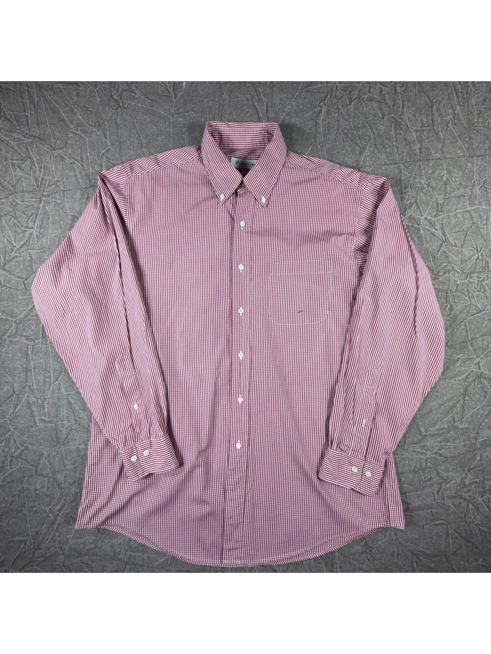 Brooks Brothers Men's Dress Shirt Button-Down Collar Pink G1